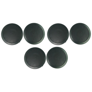 (6) Rockville CC65T Black 6.5" Commercial 70v Ceiling Speakers For Restaurant
