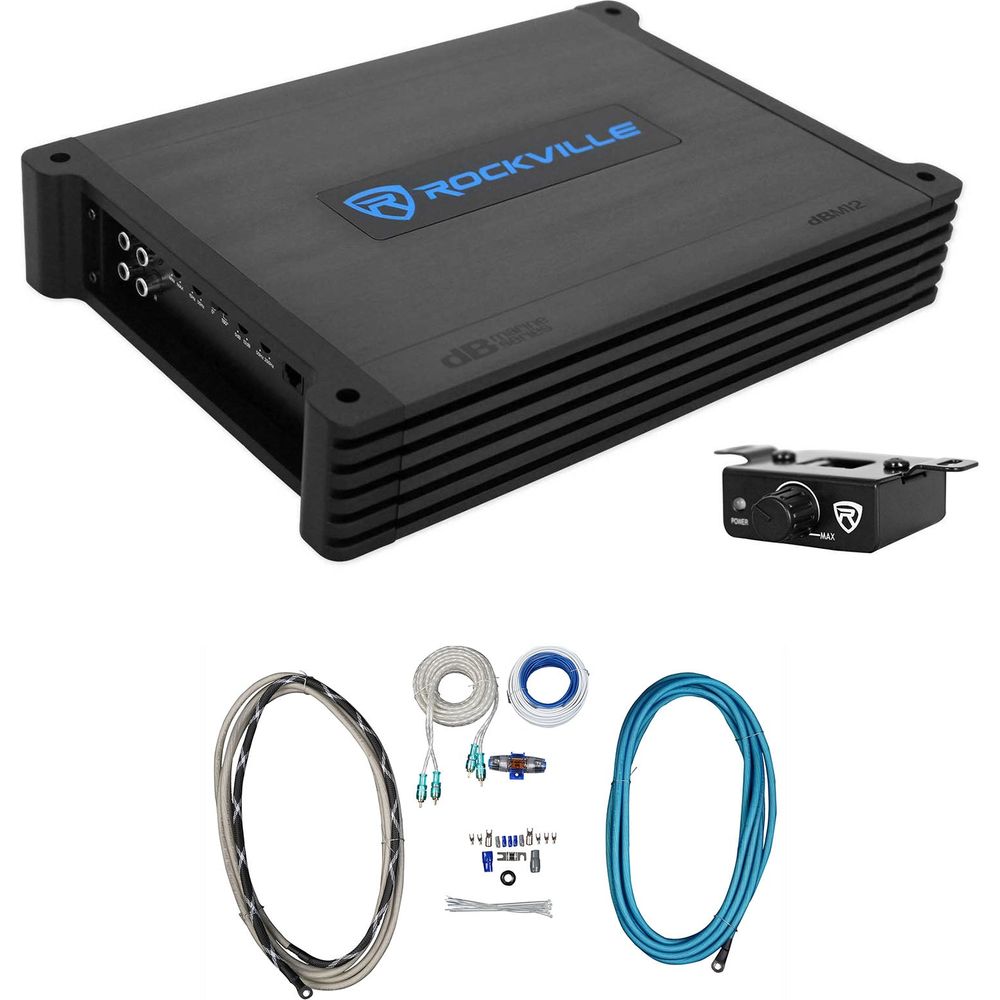 dBM12 Marine Amplifier + RMWK4 Install Kit Bundle