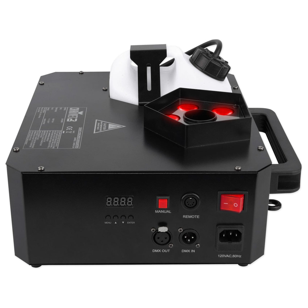 Chauvet DJ GEYSER P5 DMX Fog Machine Fogger, RGBA+UV LED Effects+Wireless Remote