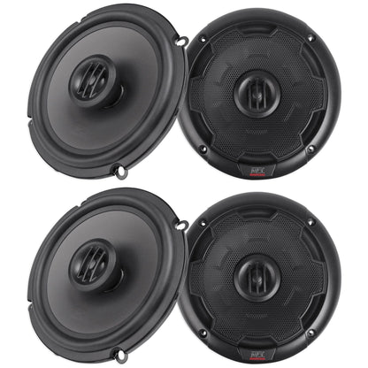 (4) MTX THUNDER65 6.5" 2-Way Car Audio Coaxial Speakers