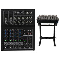Mix8 8-Channel Compact Mixer+Stand
