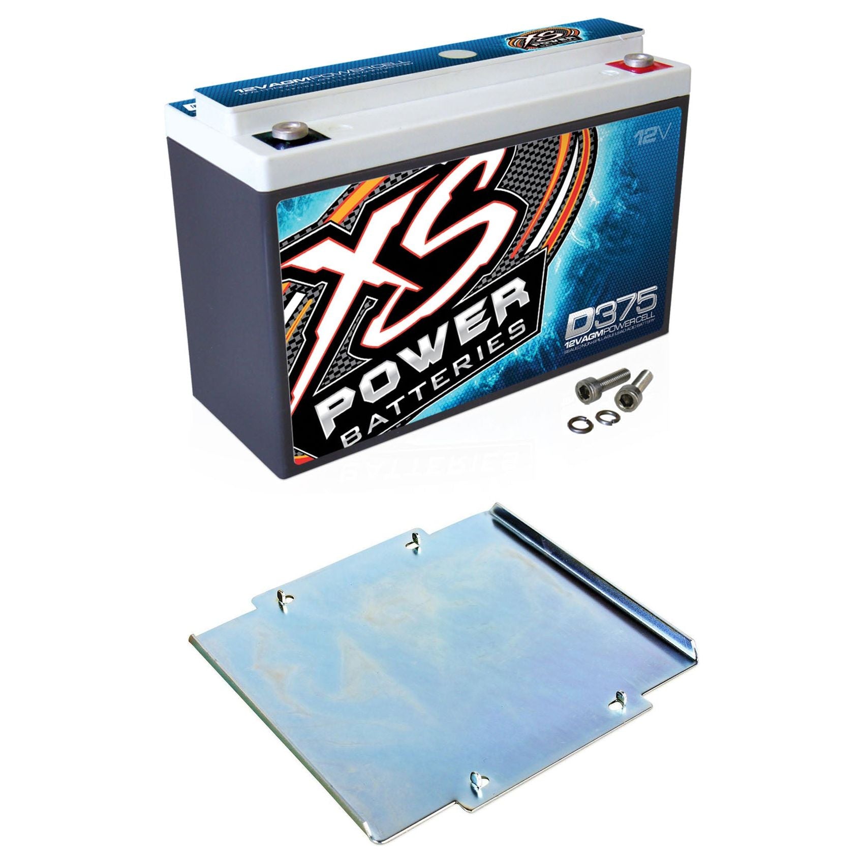 Agm Batteries XS Power D1200 AGM Car Audio Battery - 2600 Amp, Power Cell For Stereo Systems, Includes Terminals XS Power Battery 12 V - Foto 6