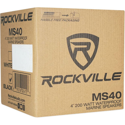 2-Pair MS40B+2-Pair 40KMMTES+MAC40W BOAT