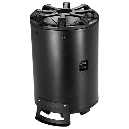 KICKER 46CWTB102 TB 10" 800w Marine Loaded Subwoofer Enclosure+Mono Amp+Wire Kit