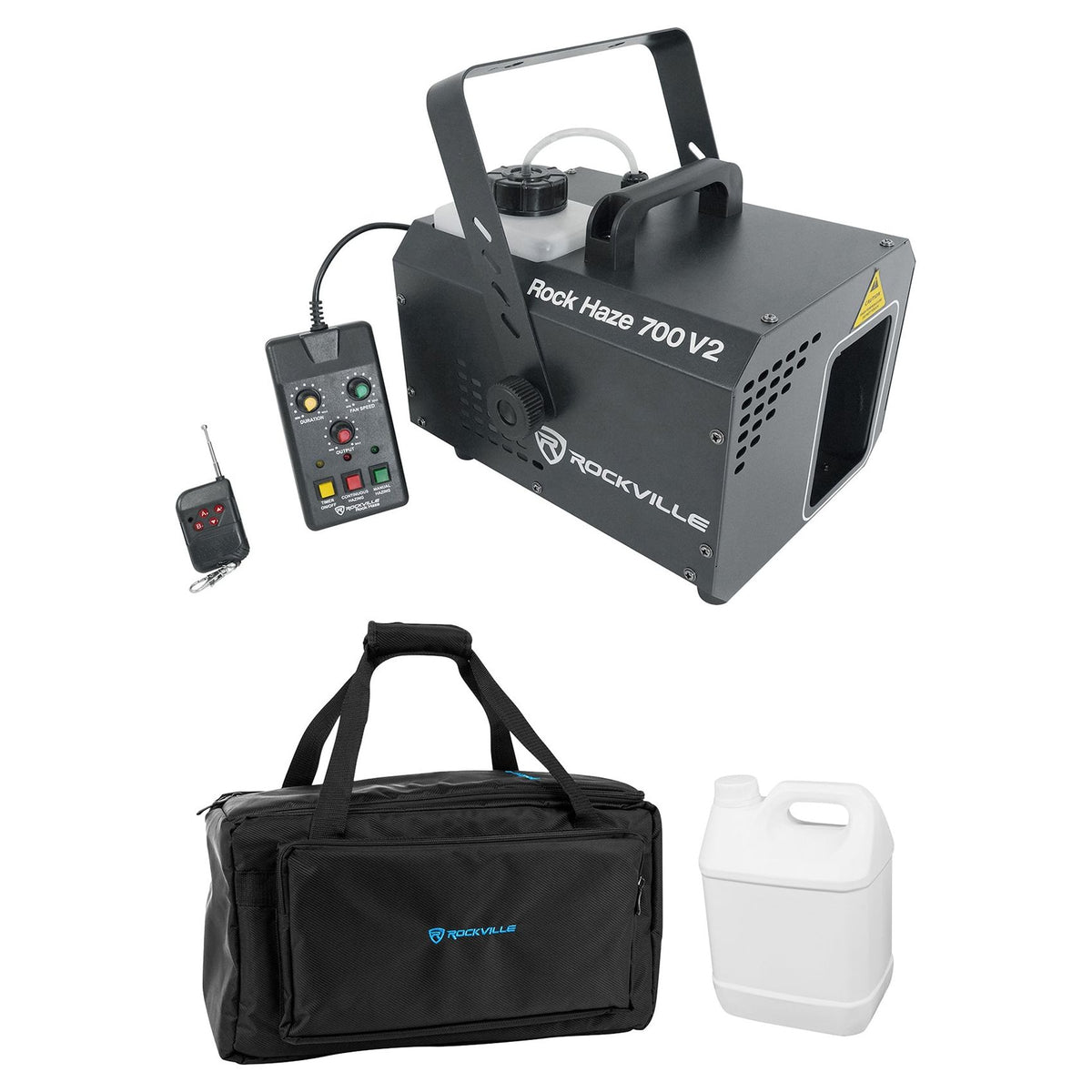 ROCKHAZE 700 Hazer + BAG1200 Waterproof Travel Bag Bundle