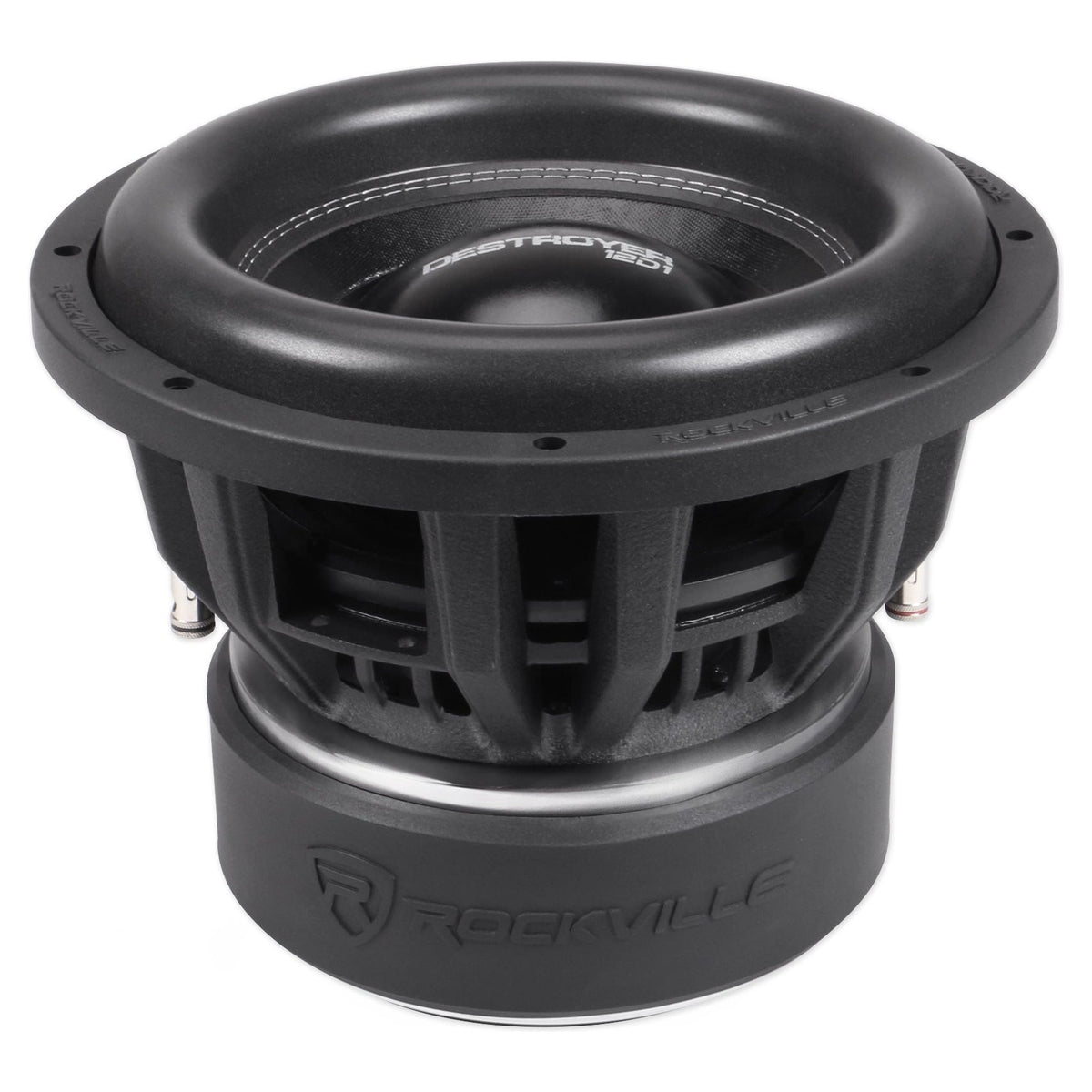 Destroyer 12D1 12" Competition Car Subwoofer+Mono Amplifier+Amp Kit