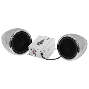 Boss MC420B 600w Bluetooth Speakers+Amplifier Handlebar System Motorcycle/ATV