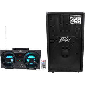 Peavey PV115D PV 115D 15" Powered PA Speaker 400w Class D Amplified+Free Speaker