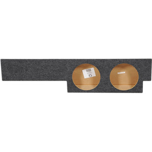 Dual 10" Subwoofer Box Enclosure For 00-03 Ford F150 Super Crew UnderSeat Upfire