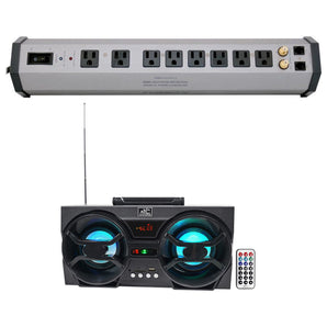 Furman Power Station PST-8 Home Theater/Pro Audio Power Conditioner+Free Speaker