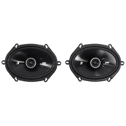 6x8" Rear Factory Speaker Replacement Kit w/Harness For 2007 Ford Mustang