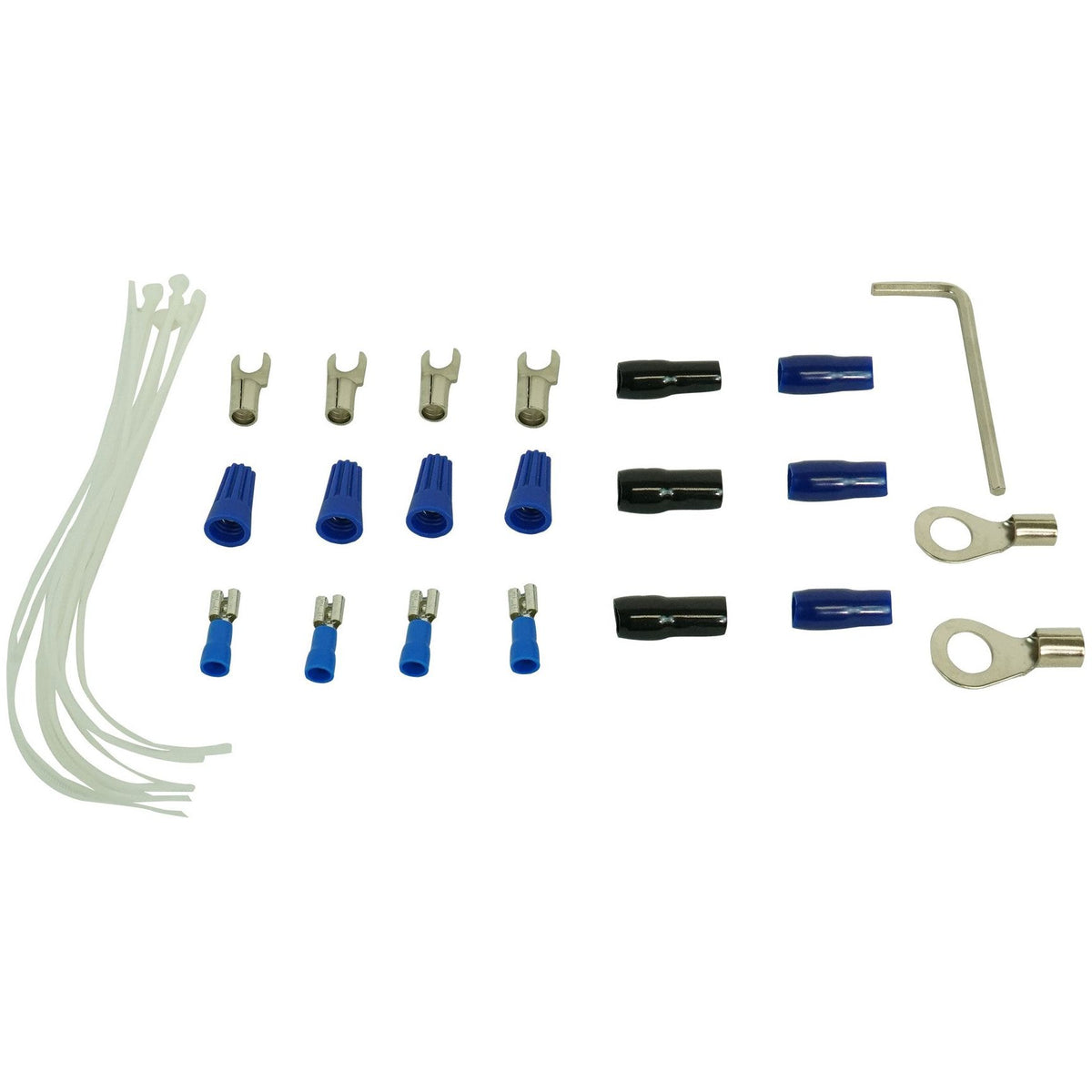 WB65KLS Black 2-Pack + RXM‑S20 4‑Ch Amp + OFC Install Kit Bundle