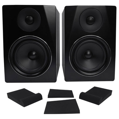 APM6B Black + RRS190S Isolation Pads Bundle