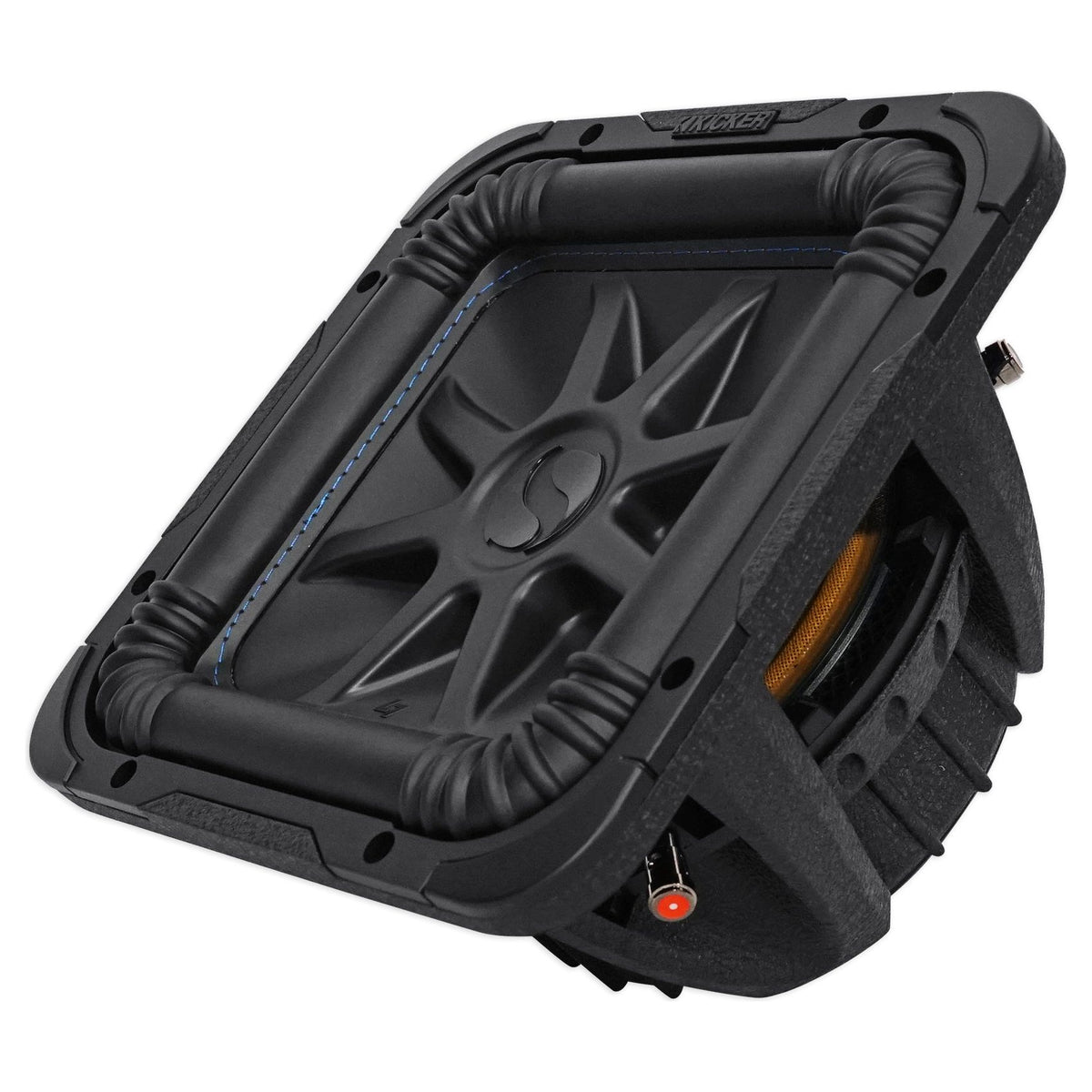 L7S102 10" 1200W Solobaric L7S Car Subwoofer with White LED Grille