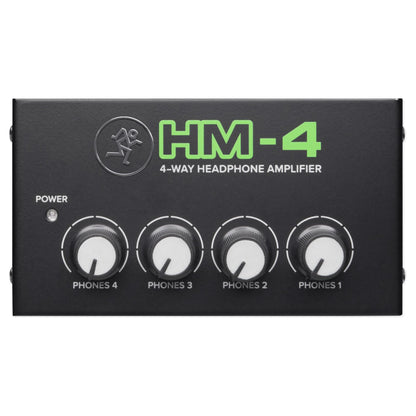 (4) PRO-M50 SR Headphones Bundle with Mackie HM-4 Headphone Amplifier