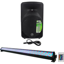 SRM350V3 1000 Watt 10" Powered PA DJ Speaker With DSP & LED Light Bar