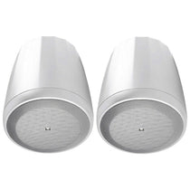 2) JBL Control 65P/T-WH White 5.25" 70v Commercial Pendant Speakers 4 Restaurant
