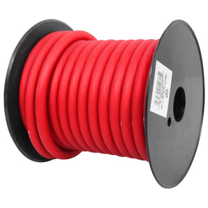 Rockville R4G40R Red 4 AWG Gauge 40 Foot Car Amp Power/Ground Wire Spool