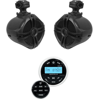 RWB70B Black 2-Pack + Marine Gauge Receiver Bundle