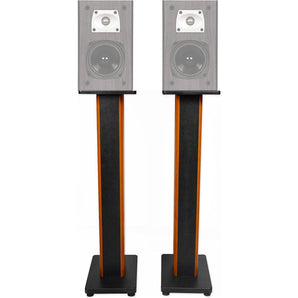 (2) 36" Bookshelf Speaker Stands For Theater Solutions B1 Bookshelf Speakers