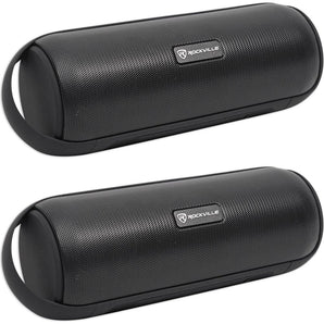 2 Rockville RPB25 40w Portable/Outdoor Bluetooth Speakers w/USB+Wireless Linking