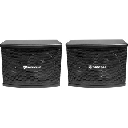 KPS65 6.5" Karaoke Speakers 2-Pack + Adjustable Wall Mount Brackets Bundle