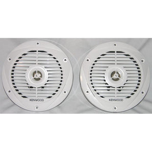 Kenwood KFC-1652MRW 6.5" 300 Watt/Pair Marine Boat Speakers 6 1/2" KFC1652MRW