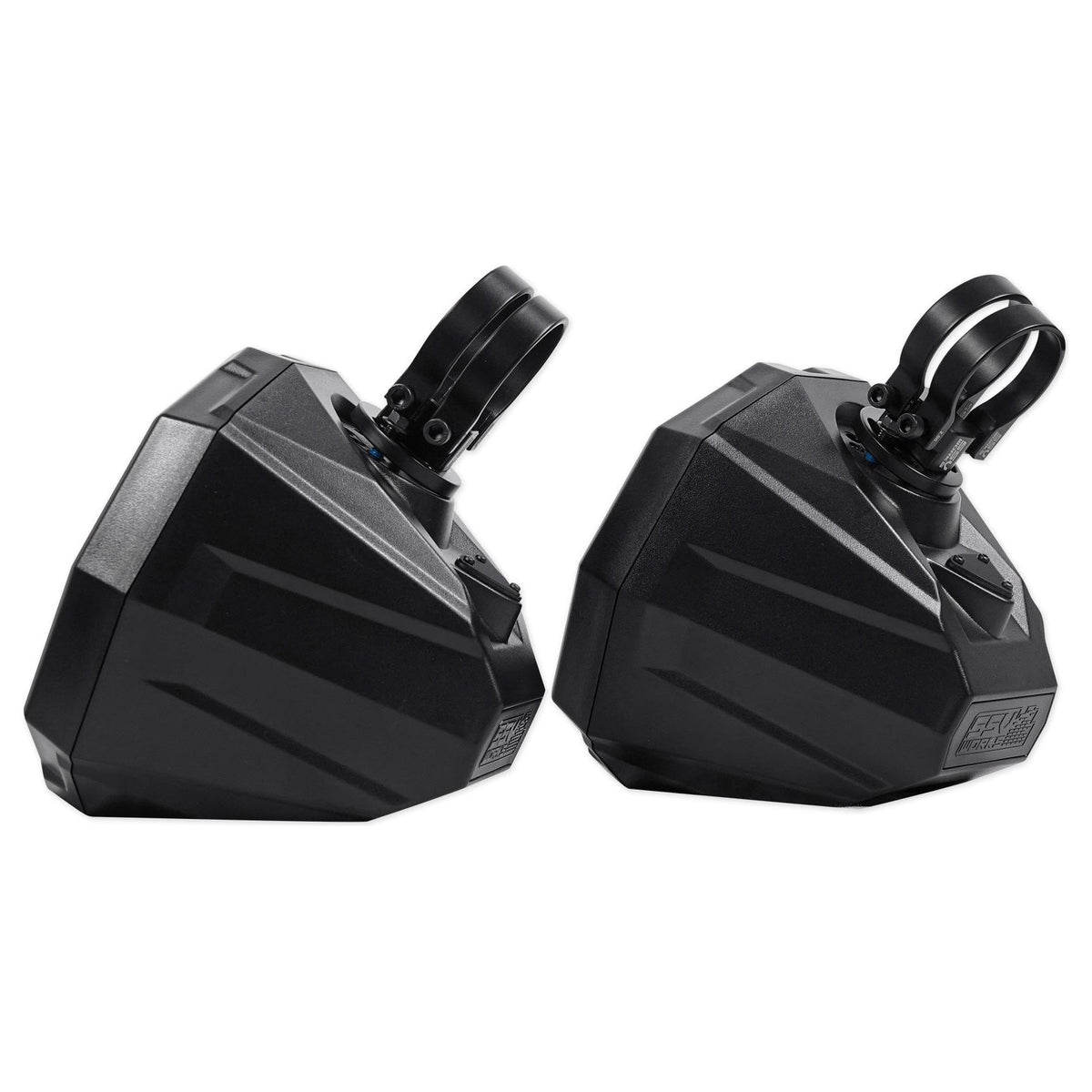 6.5" Roll Cage Speaker Pods With 1.5" Clamps (Pair)