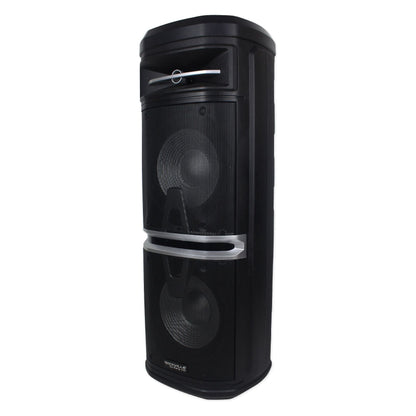 Go Party X10 Dual 10" Karaoke Machine System+Wireless Mic+Tablet Stand