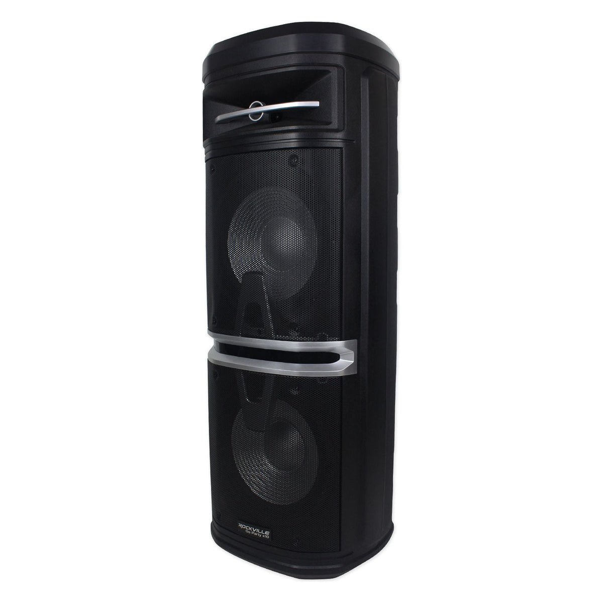 Go Party X10 Rechargeable Karaoke Machine System+3 Mics+Tablet Stand