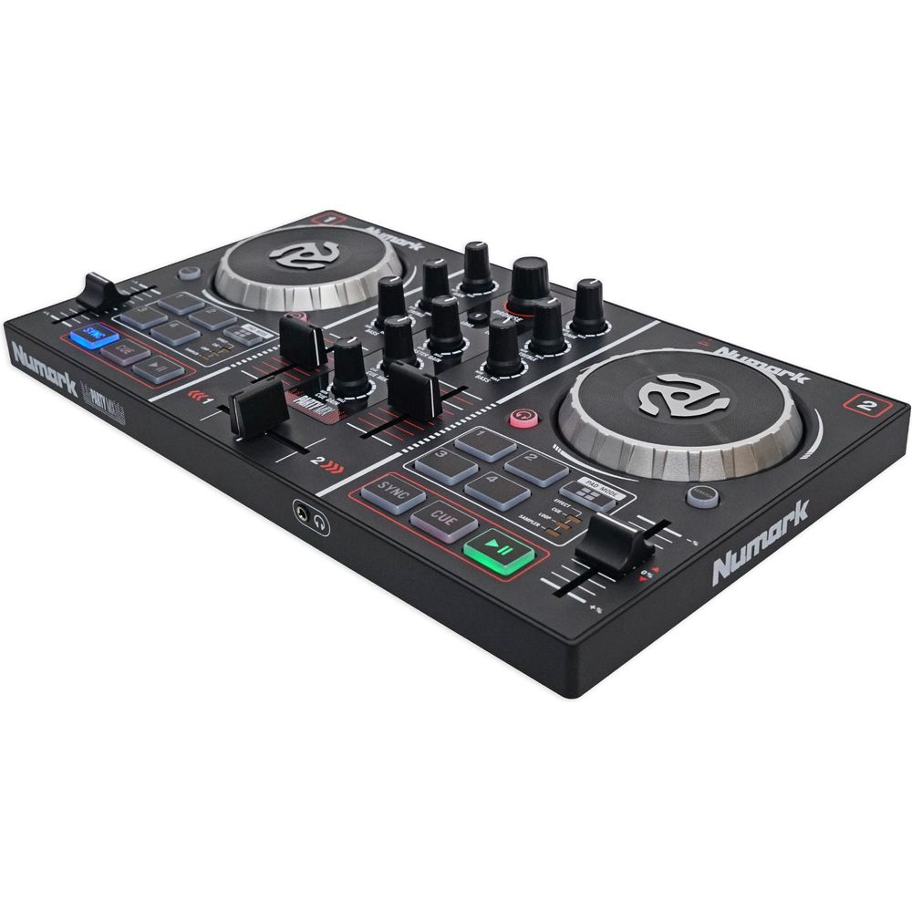 Numark Party Mix Serato DJ Controller Built In Light Show+Sound Card