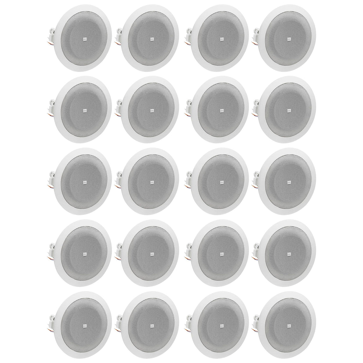 JBL 8124 4" Full-Range 70V/100V Ceiling Speakers, Set of 10