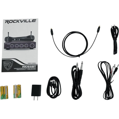 RKI65BT Dual UHF Mics + USB RGB TV Backlight Bundle