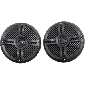 (4) Rockville RMSTS65B 6.5" 1600w Waterproof Marine Boat Speakers 2-Way Black