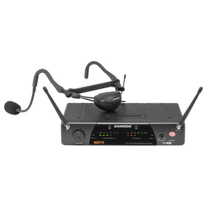Samson AirLine 77 Wireless AH7-Qe Fitness Yoga Headset Microphone Mic System-K4