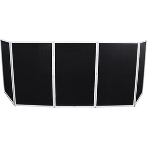 ProX XF-5X3048W 5 Panel White Frame DJ Facade W/Quick Release 180 Deg. Hinges