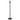 Rockville RVMIC4 Round-Base Microphone Stand With Quick Release Hand Clutch