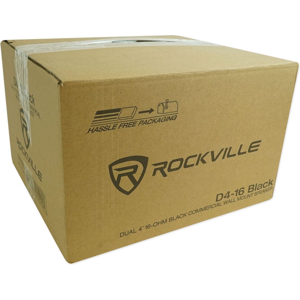 RPA60BT + D4-16 Black 8-Pack + VOL850 4-Pack