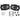 Crunch 4x6" Front Factory Speaker Replacement+Harness For Jeep Wrangler Tj 97-02