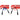2 Rockville 1.5' Male REAN XLR to 1/4'' TRS Balanced Cable (Red and Blue)