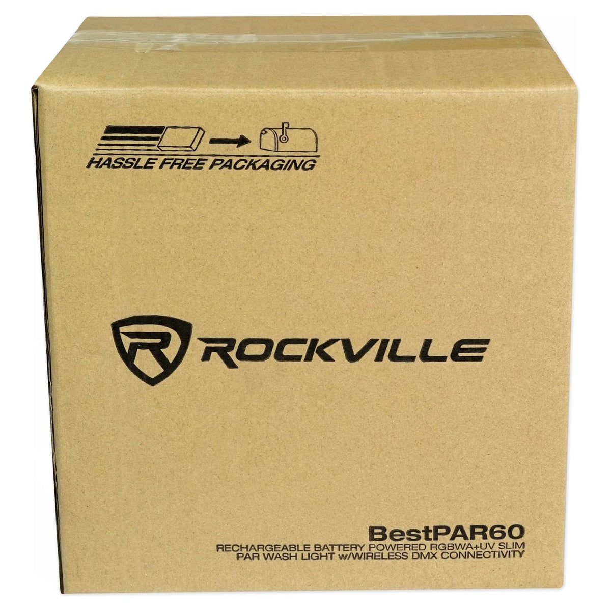 BEST PAR 60 6-Pack + ROCKFORCE W2 DMX Controller Bundle