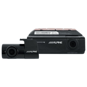 Alpine DVR-C320R Stealth Wi-Fi GPS Dashboard Dash Cam w/Night vision+Rear Camera