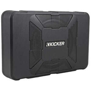 Kicker 11HS8 8” 150 Watt Hideaway Compact Car Audio Powered Subwoofer Sub HS8