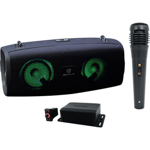 Memphis Audio SMC2A Hidden Car/Marine Bluetooth Receiver + Karaoke Speaker W/Mic