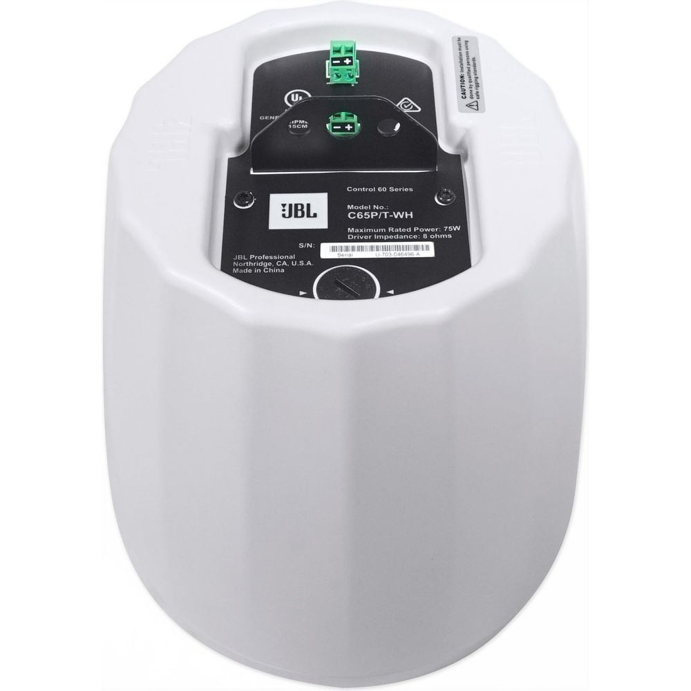 Control 65P/T-WH 5.25" 70V Pendant Speakers, Set of 6