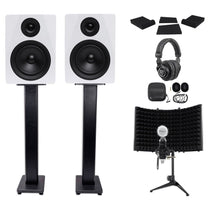 DPM5W White 2-Pack + RHTSB Stands Bundle