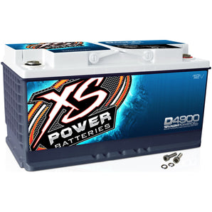 XS Power D4900 4000 Amp 12V Group 49 Power Cell Car Audio Sealed AGM Battery