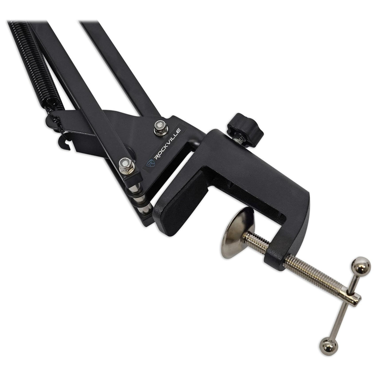 DMS40 Microphone Boom Arm Studio Podcast Mic Stand+Clamp+Pop Filter