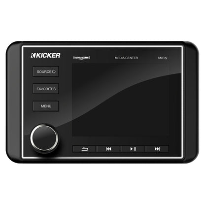 Kicker 46KMC5 Marine 3" 6-Channel Receiver w/Bluetooth/AM/FM/Weather-Band Tuner