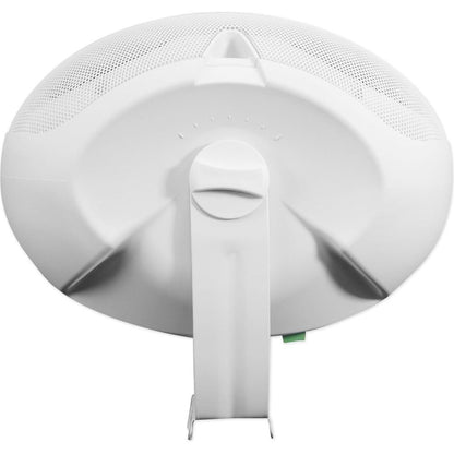 Commercial Amplifier + 2 White Dual 4" 70V Patio Wall Speakers